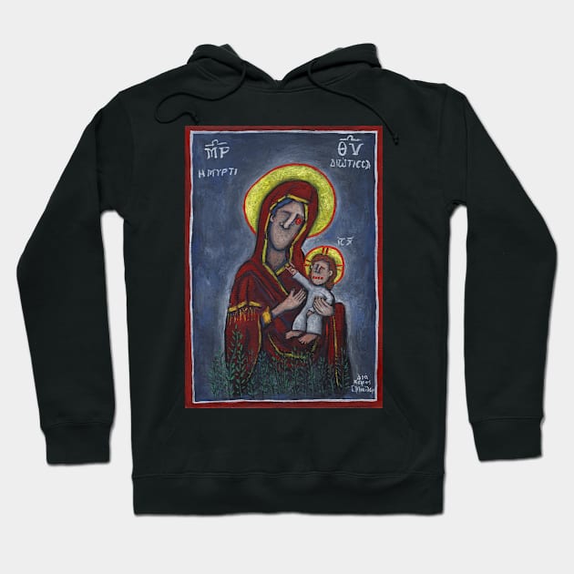 Virgin Mary Hoodie by micalef